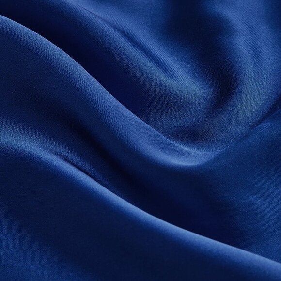 NWT! COMMENSE Sweetheart Satin Cami Tie Shoulder Top - Picture 4 of 4